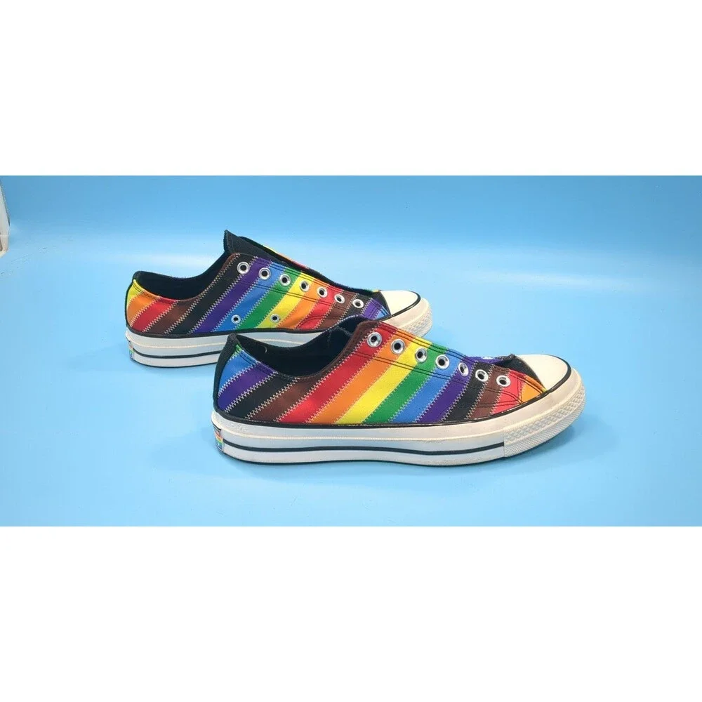 Converse Chuck 70 Men's Size 10 Rainbow Shoes/Sneaker LBTQ+ PRIDE CELEBRATION